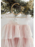 Cap Sleeves Lace Tulle Slit Back Cupcake Flower Girl Dress Cap Sleeves Lace Tulle Slit Back Cupcake Flower Girl Dress
